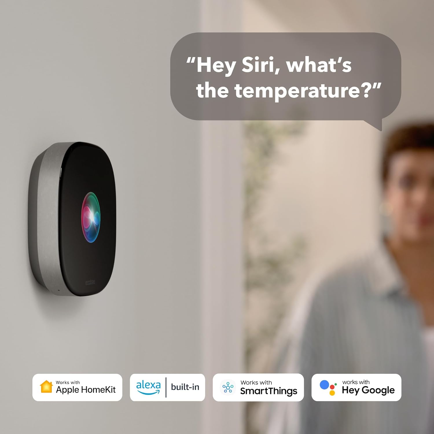 ecobee Comfort and Security Bundle, Smart Thermostat Premium with Siri and Alexa and Built in Air Quality Monitor and Smart Sensor with SmartSensor for Doors and Windows 2-Pack - Image 17