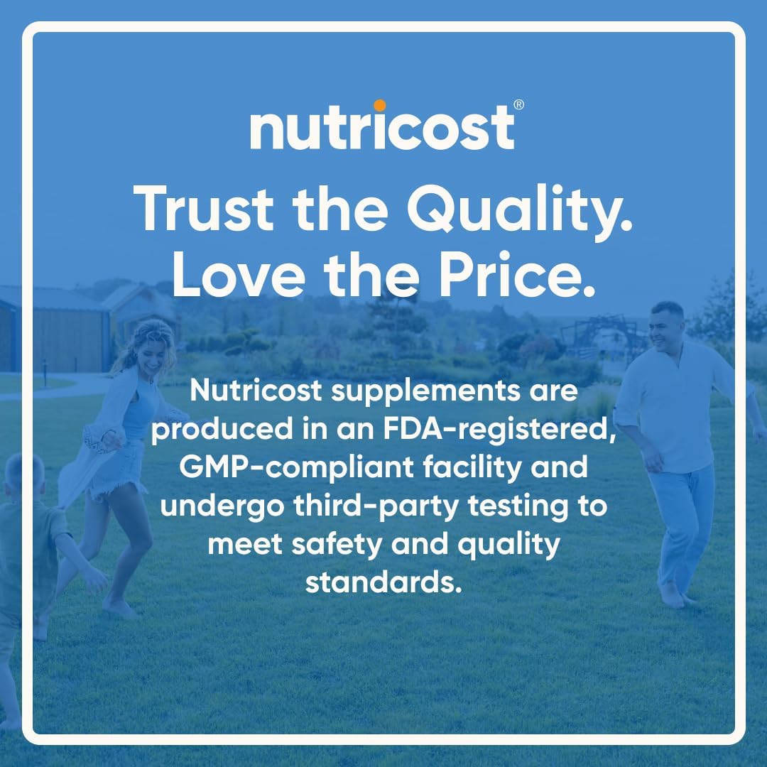 Nutricost Biotin (Vitamin B7) 10,000mcg (10mg) Vitamin Supplement, 240 Capsules - Vegetarian, Gluten Free, Quick Release, Non-GMO - Image 8