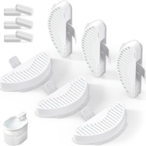 uahpet Official Water Fountain Filters Upgraded 6 Filters & 12 Sponges for 67oz/2L Automatic Pet Fountain