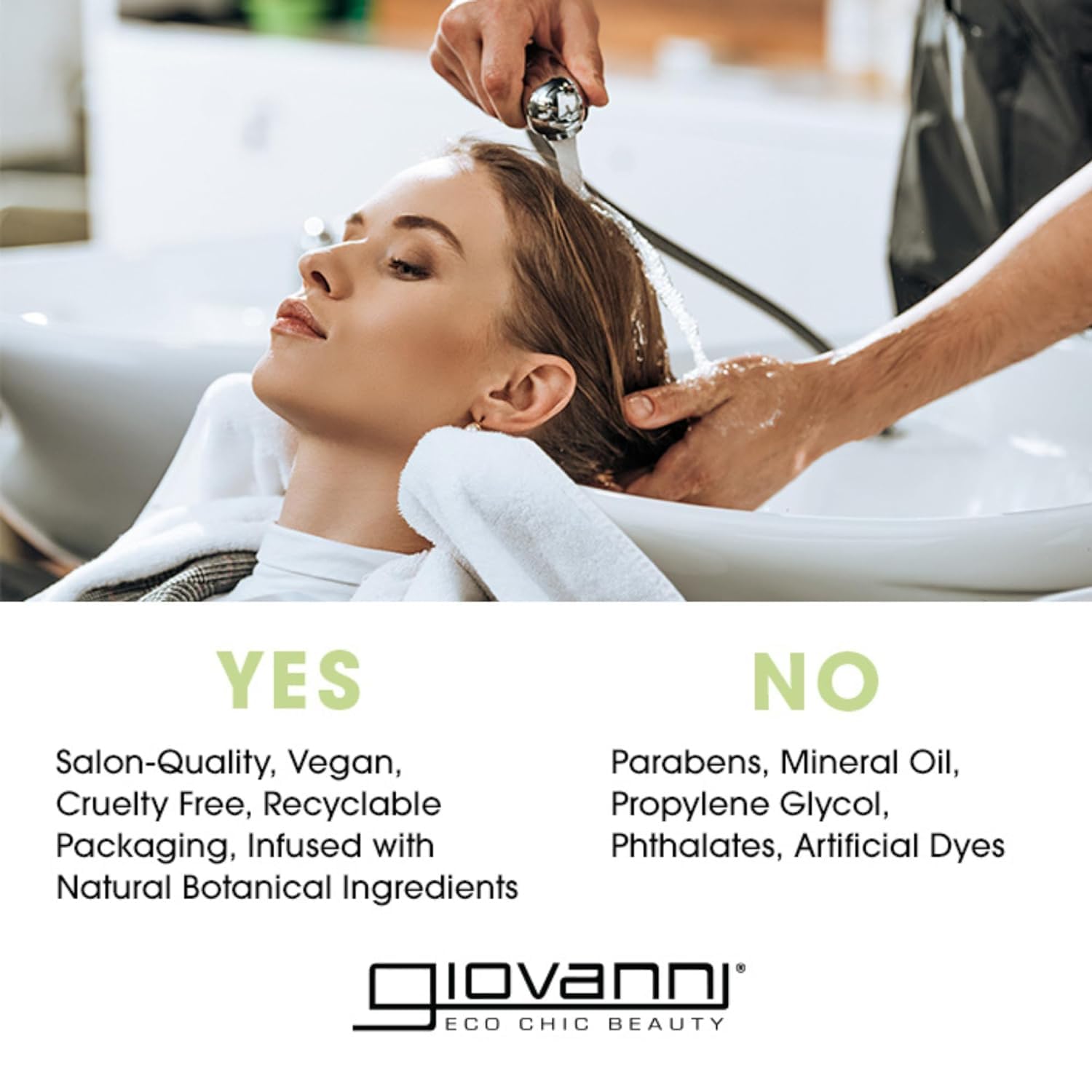 GIOVANNI 2chic Ultra-Moist Super Potion - Anti Frizz Binding Serum, Prevents Split Ends, Avocado & Olive Oil, Aloe Vera, Shea Butter, Botanical Extracts, No Parabens, Color Safe - 2.75 oz - Image 6
