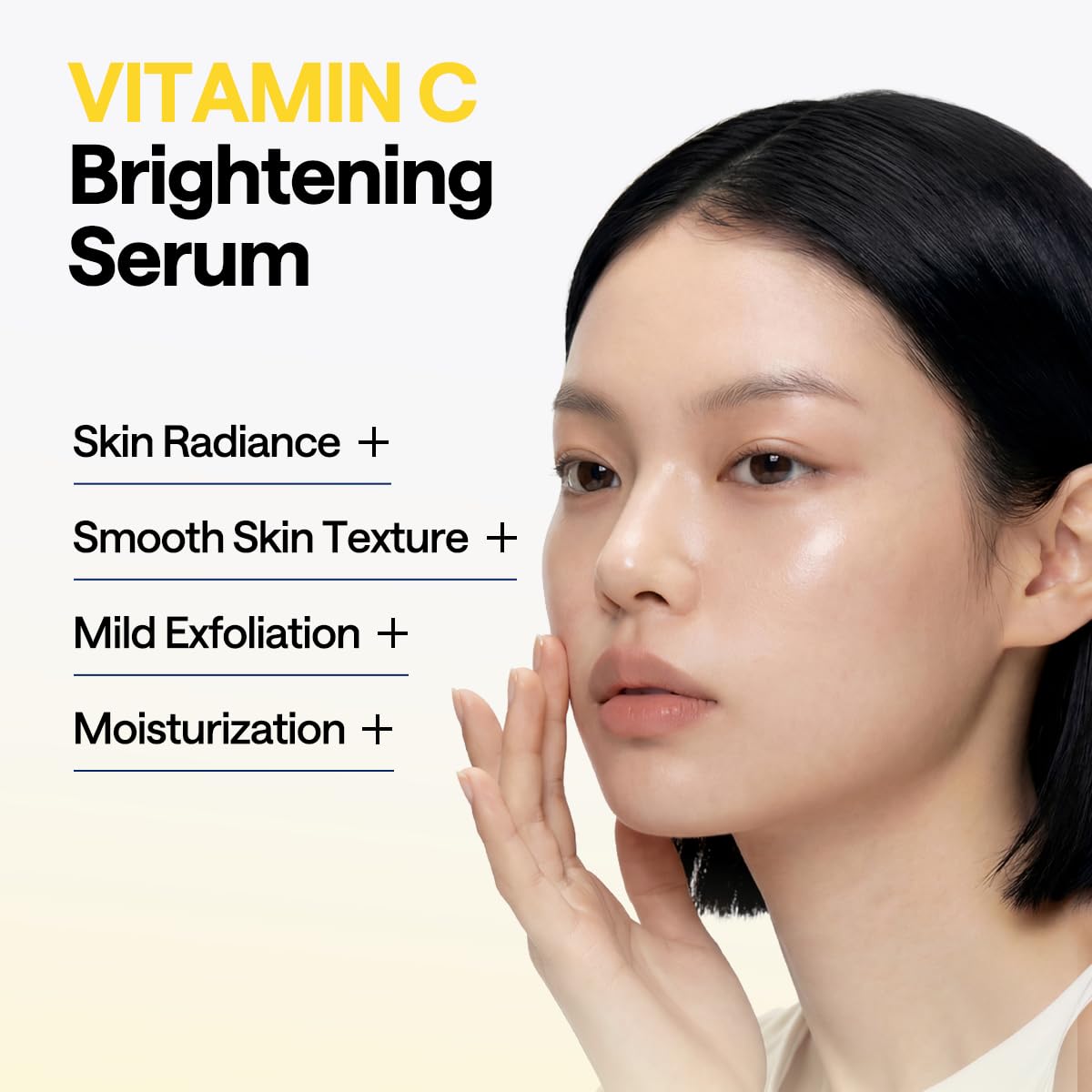 MEDIHEAL Vitamin C Brightening Serum (1.35 fl oz, 1 Pack) - Tone-Texture-Glow Care, Manage Skin with Vitamin C, Niacinamide, Hyaluronic Acid - Image 3