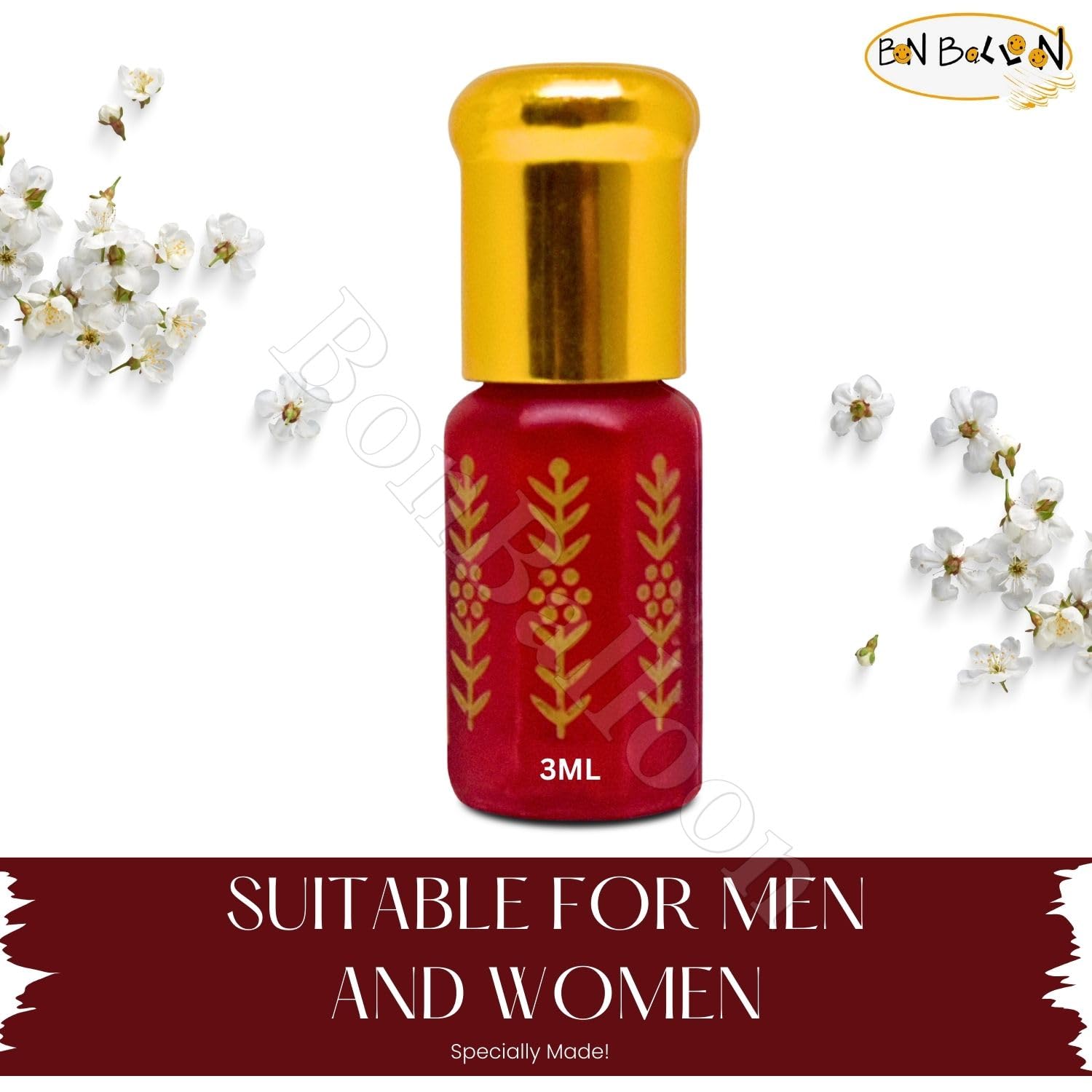 Natural Perfume Lebanese Oud Arabian Alcohol Free Attar Arabic Perfumes Musk Arab Fragrance Oriental Scent Oil Roll In Bottle ( 0.10 oz / 3 ml عود لبناني ) - Image 7