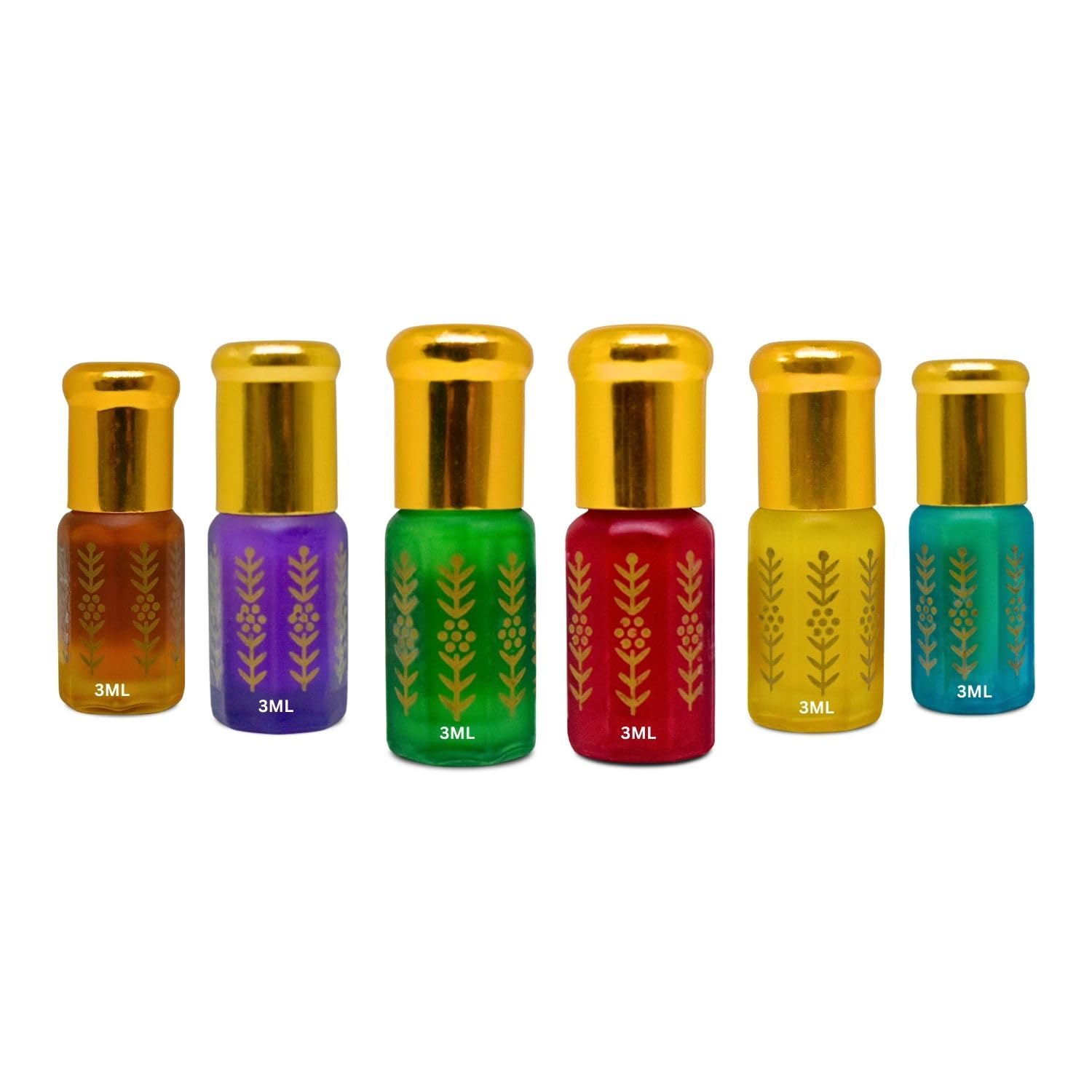 Natural Perfume Lebanese Oud Arabian Alcohol Free Attar Arabic Perfumes Musk Arab Fragrance Oriental Scent Oil Roll In Bottle ( 0.10 oz / 3 ml عود لبناني )