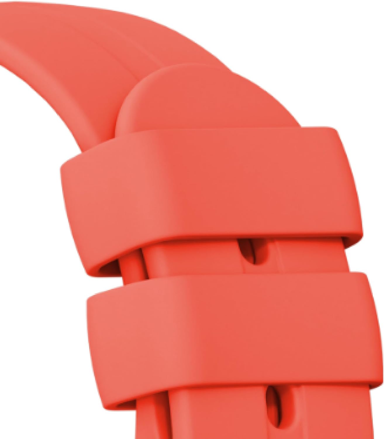 Gabb Watch Style Band - Kids Watch Band Replacement, Flexible, Waterproof Soft Silicone for All Watches, Easily Adjustable, Sweatproof and High-Performance Silicone (Red) - Image 4
