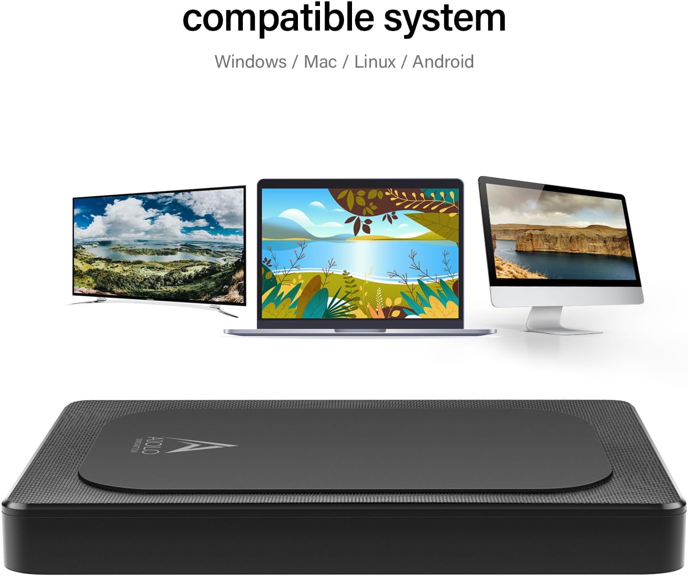 Aiolo Innovation 500GB External Hard Drive Ultra Slim Portable HDD-USB 3.0 for PC, Mac, Laptop, PS4, Xbox one,Xbox 360 HD-A4 - Image 3