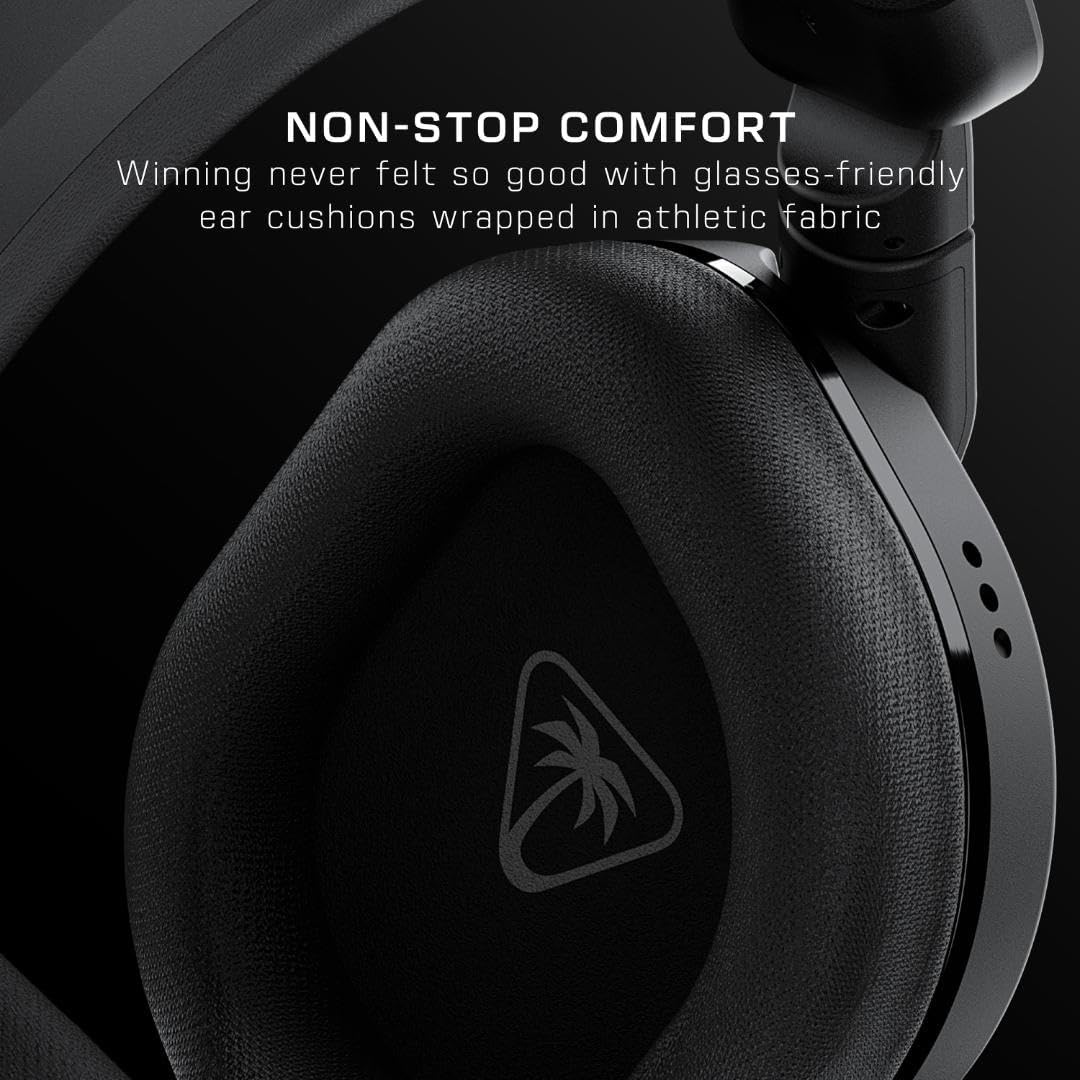 Turtle Beach Stealth 600 Wireless Multiplatform Amplified Gaming Headset for PS5, PS4, PC, & Mobile – Bluetooth, 80-Hr Battery, Noise-Cancelling Flip-to-Mute Mic, 50mm Speakers – Black - Image 7