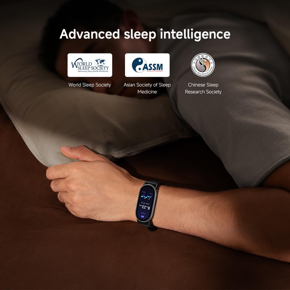 XIAOMI Mi Smart Band 10 (2025) Global Version - 1.72" AMOLED Display | 21 Days Battery Life | Touchscreen, Multi-Sport Tracker, Activity Tracker, Heart Rate Monitor | BT5.4 - (Midnight Black) - Image 9