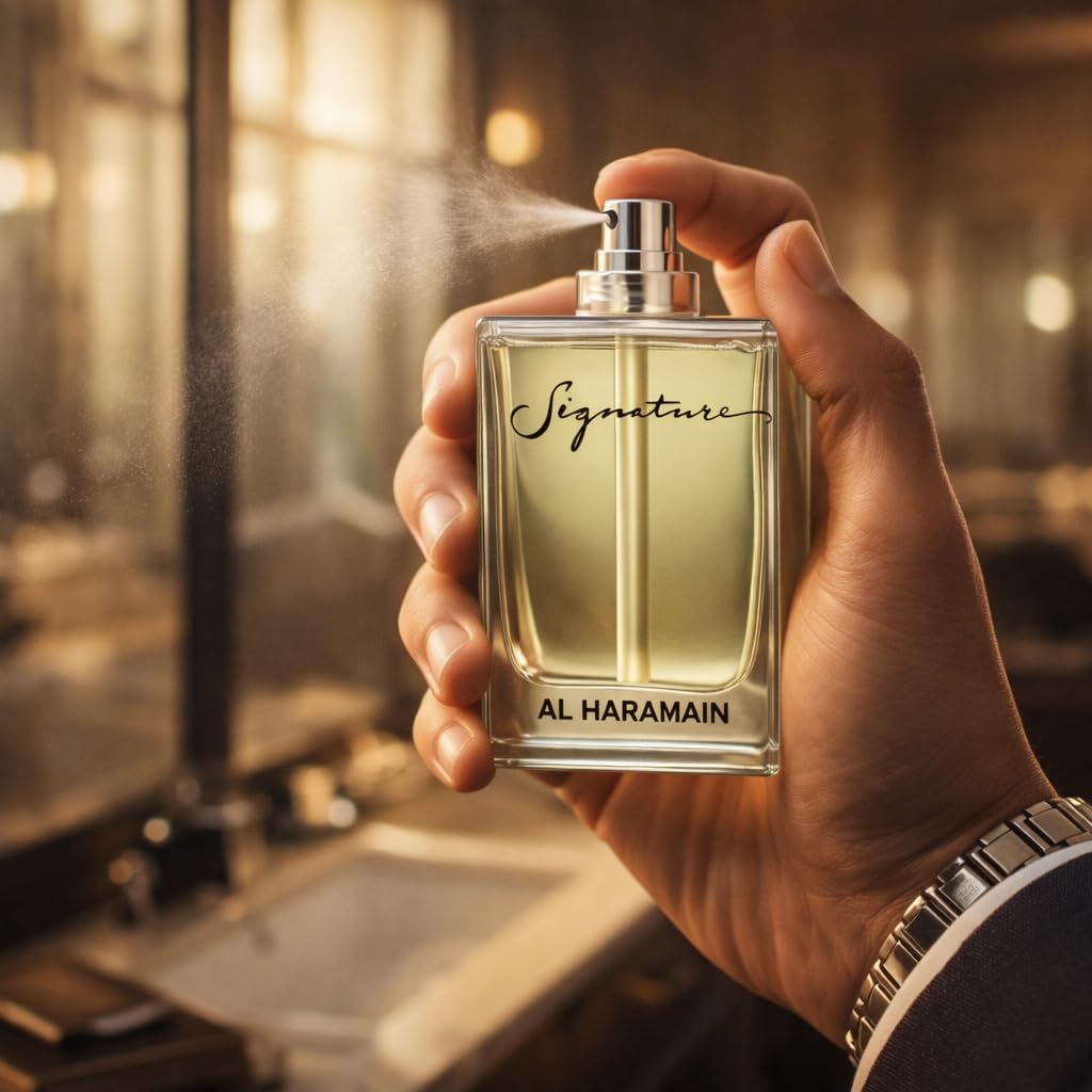 Al Haramain Signature - Arabian Perfume for Women and Men - Unisex Perfume - Long Lasting Perfume for Men and Women - Oriental Floral Scent - 3.3 oz - Image 3