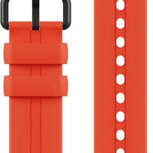Gabb Watch Style Band – Kids Watch Band Replacement, Flexible, Waterproof Soft Silicone for All Watches, Easily Adjustable, Sweatproof and High-Performance Silicone (Red)