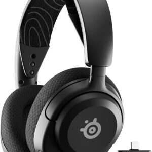 SteelSeries Arctis Nova 5 Wireless Multi-System Gaming Headset — Neodymium Magnetic Drivers — 100+ Audio Presets — 60 HR Battery — 2.4GHz or BT — ClearCast Gen2.X Mic — PC, PS5, PS4, Switch, Mobile