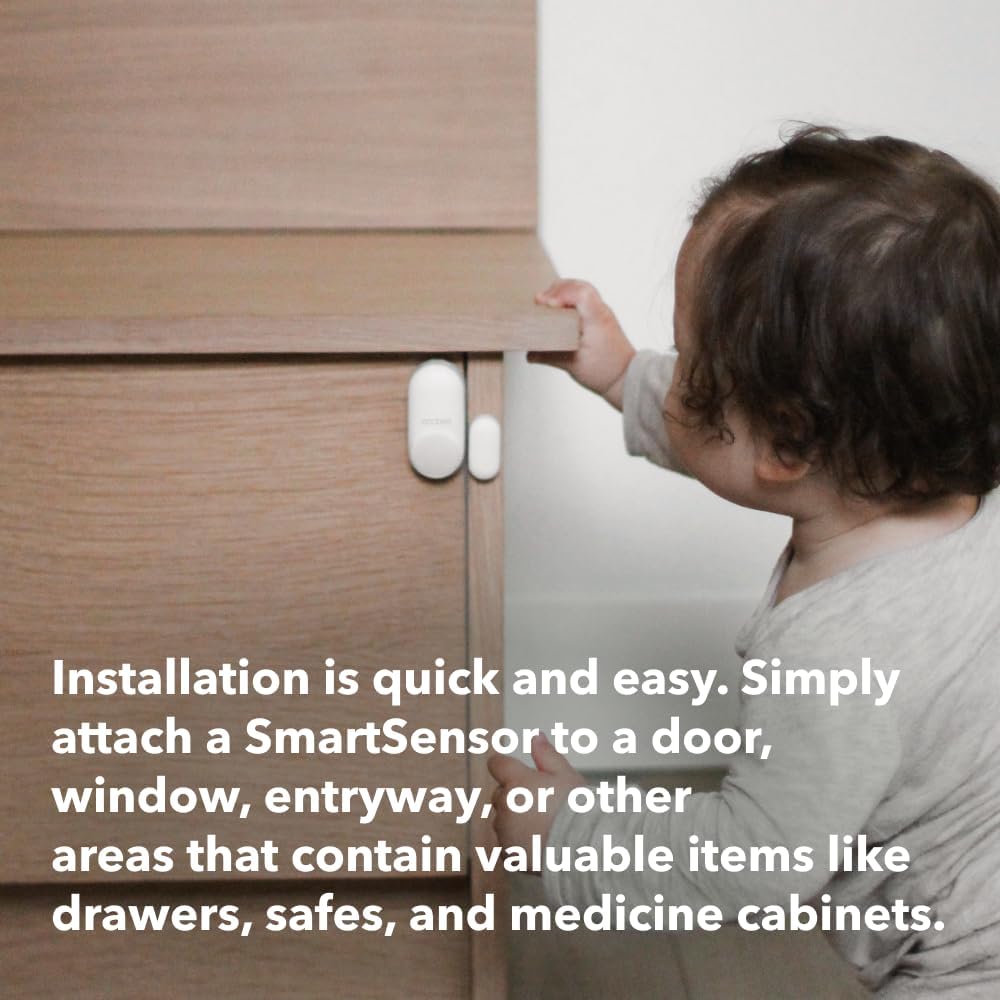 ecobee Comfort and Security Bundle, Smart Thermostat Premium with Siri and Alexa and Built in Air Quality Monitor and Smart Sensor with SmartSensor for Doors and Windows 2-Pack - Image 8