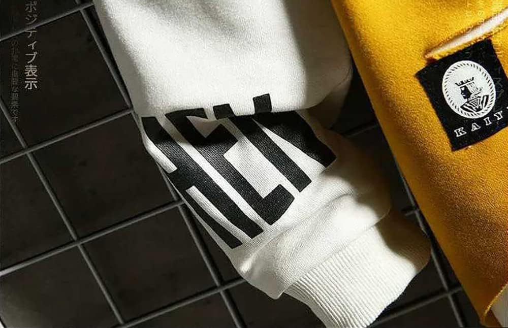 DUDHUH Mens Hoodie Fashion Pullover Letter Print Tracksuit Techwear Casual Coat Hip-Hop Sweatshirt - Image 2
