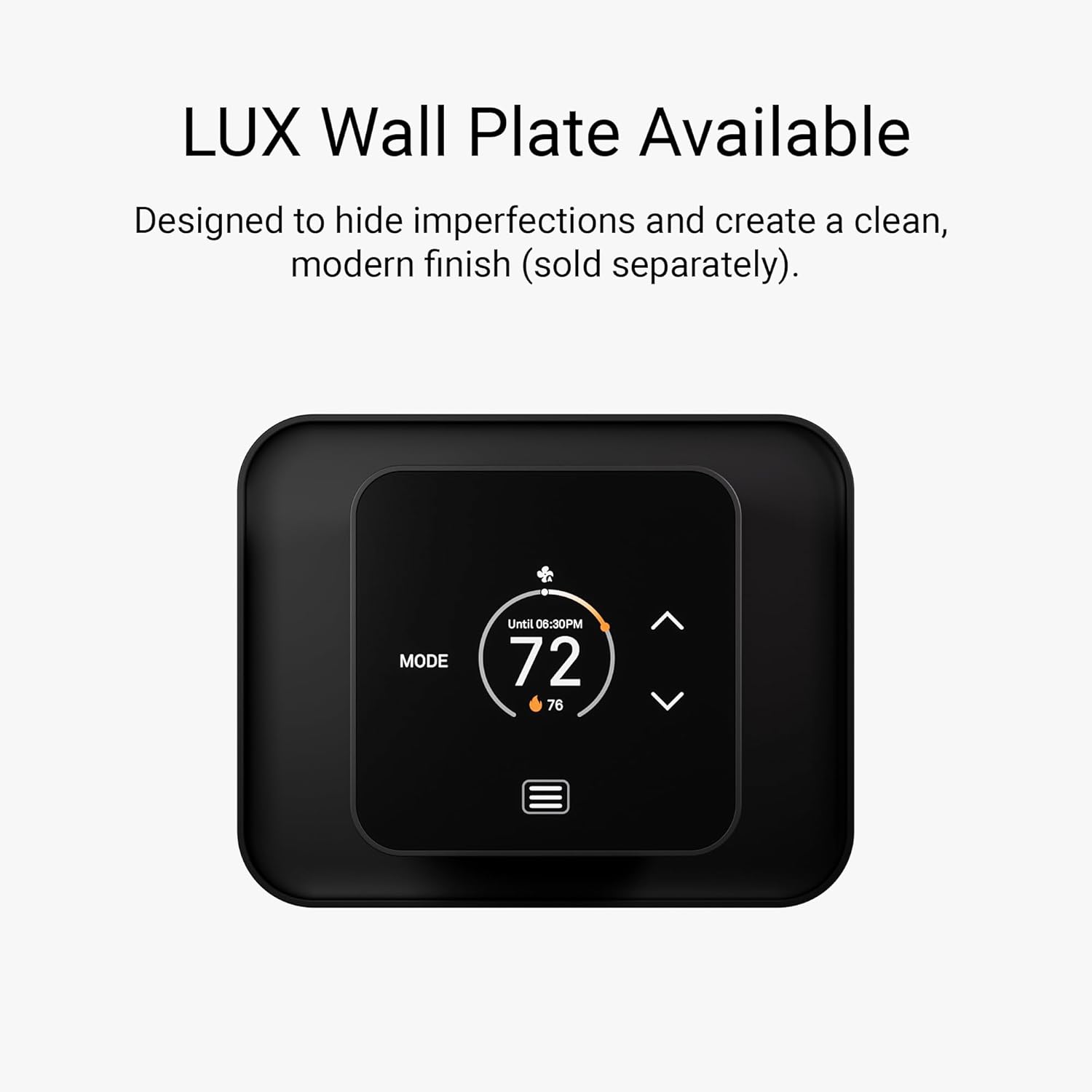 Lux TQ1 Smart Thermostat for Home, Programmable WiFi with Matter Protocol for Temperature Control, C-Wire or Power Bridge Required - Works with Apple Home and Google Home - termostato inteligente wifi - Image 7