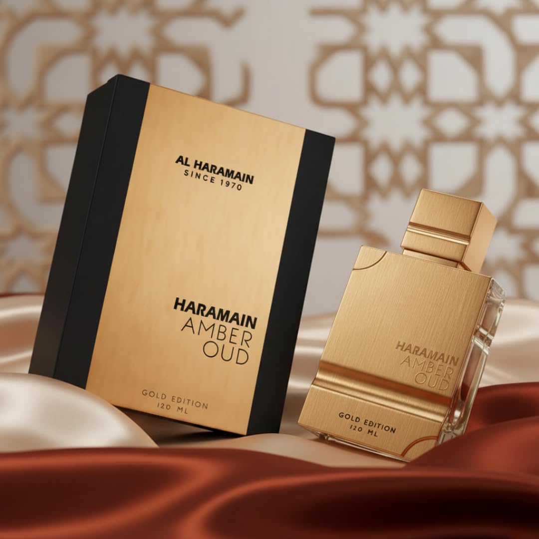 Al Haramain Amber Oud Gold Edition Eau De Parfum Spray 120ml (4 oz) - Unisex Arabian Perfume for Women & Men, Long-Lasting Amber Cologne with Refreshing & Sweet Fragrance - Image 3