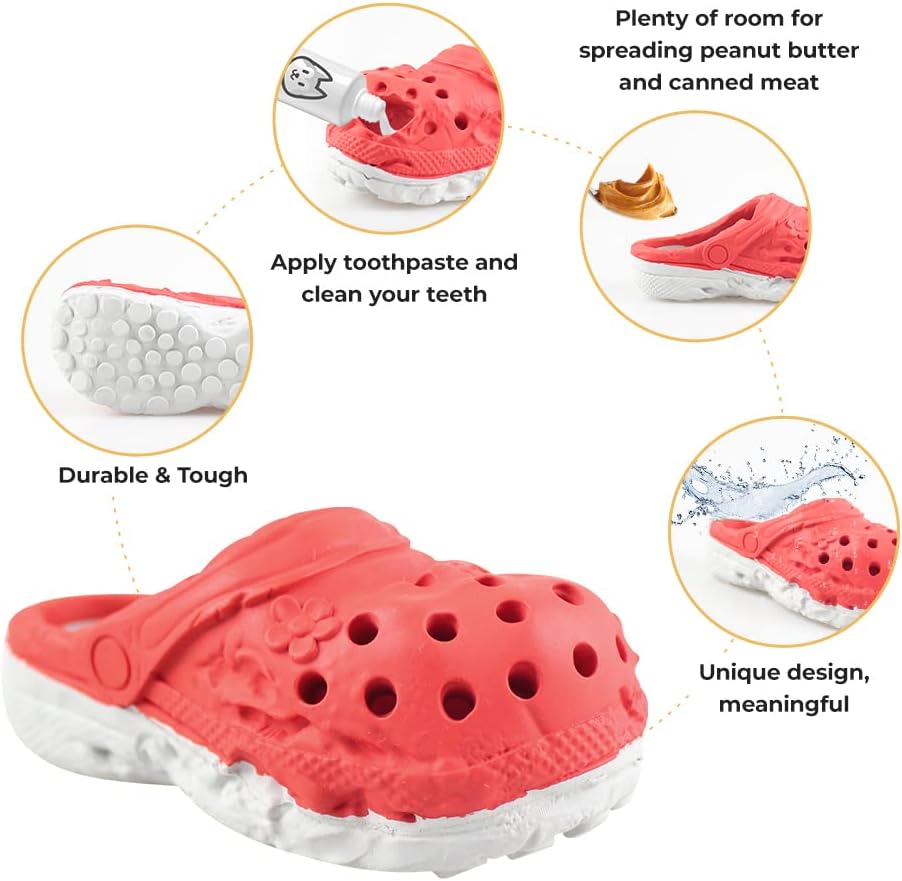 Dog Chew Toys,Tough Dog Toys for Aggressive Chewers,Durable Rubber Puppy Toy, Interactive Puppy Toys Aggressive Chewers Medium Large Breed - Image 3