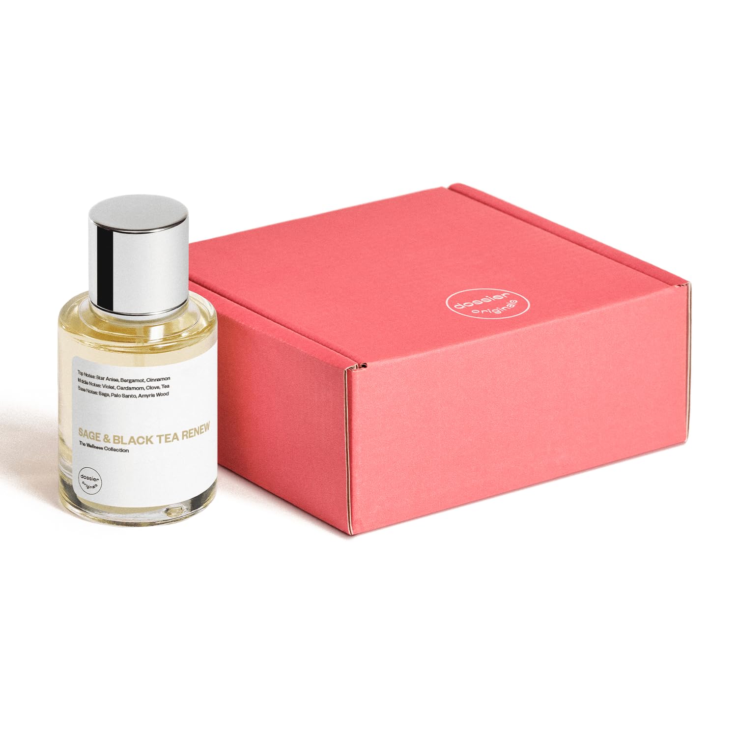 Dossier Original Eau de Parfum - Sage & Black Tea Renew - Unisex - Allure Best of Beauty Award Winner - 50 ML Long-lasting Perfume Crafted in France - Image 3