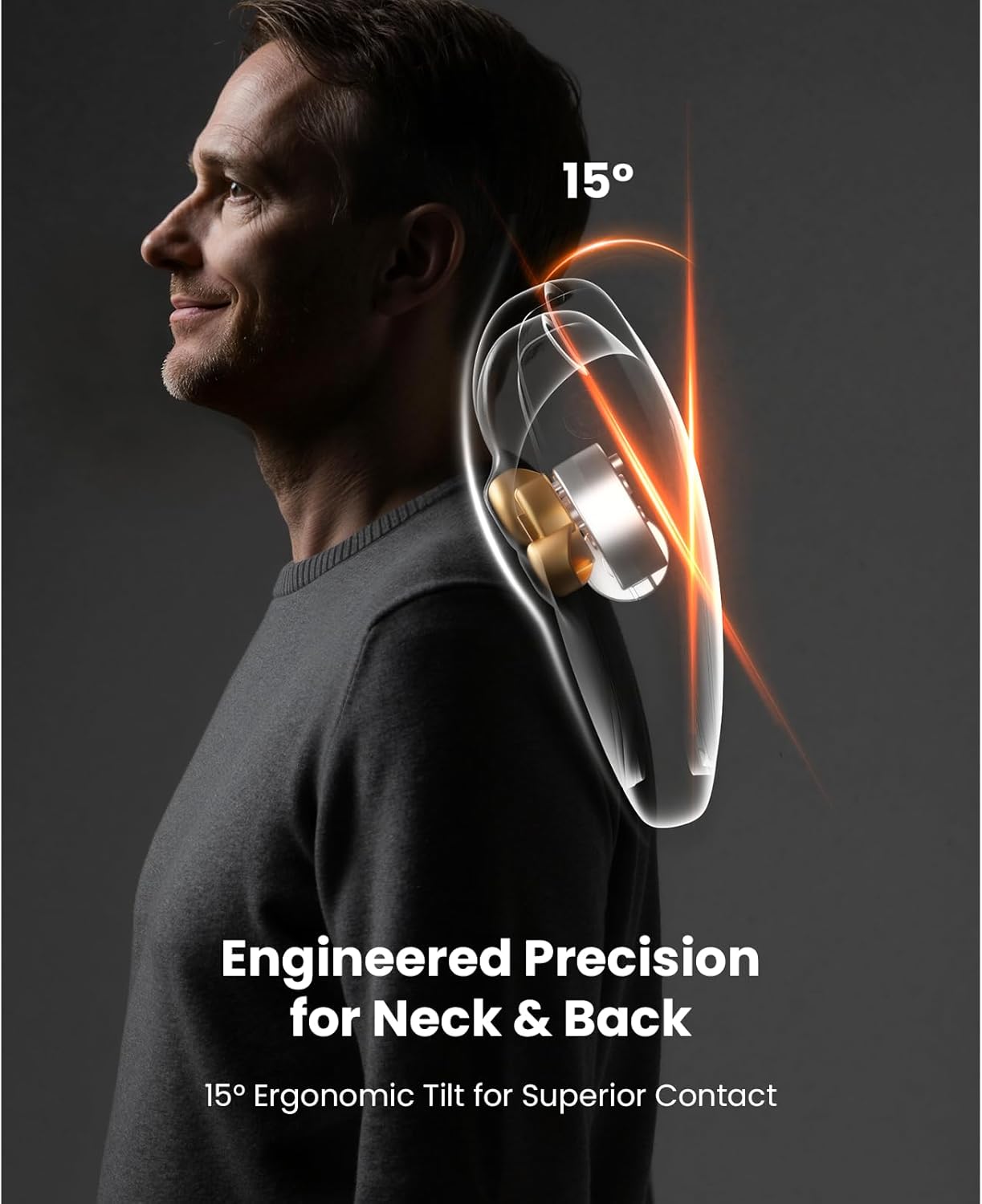 BOB AND BRAD Back Massager for Pain Relief Deep FSA Eligible HSA Eligible EZBack Prime Corded Design Shiatsu Neck and Back Massager with Heat for Back,Shoulders,Body Muscle Tissue Gifts for Women Men - Image 5