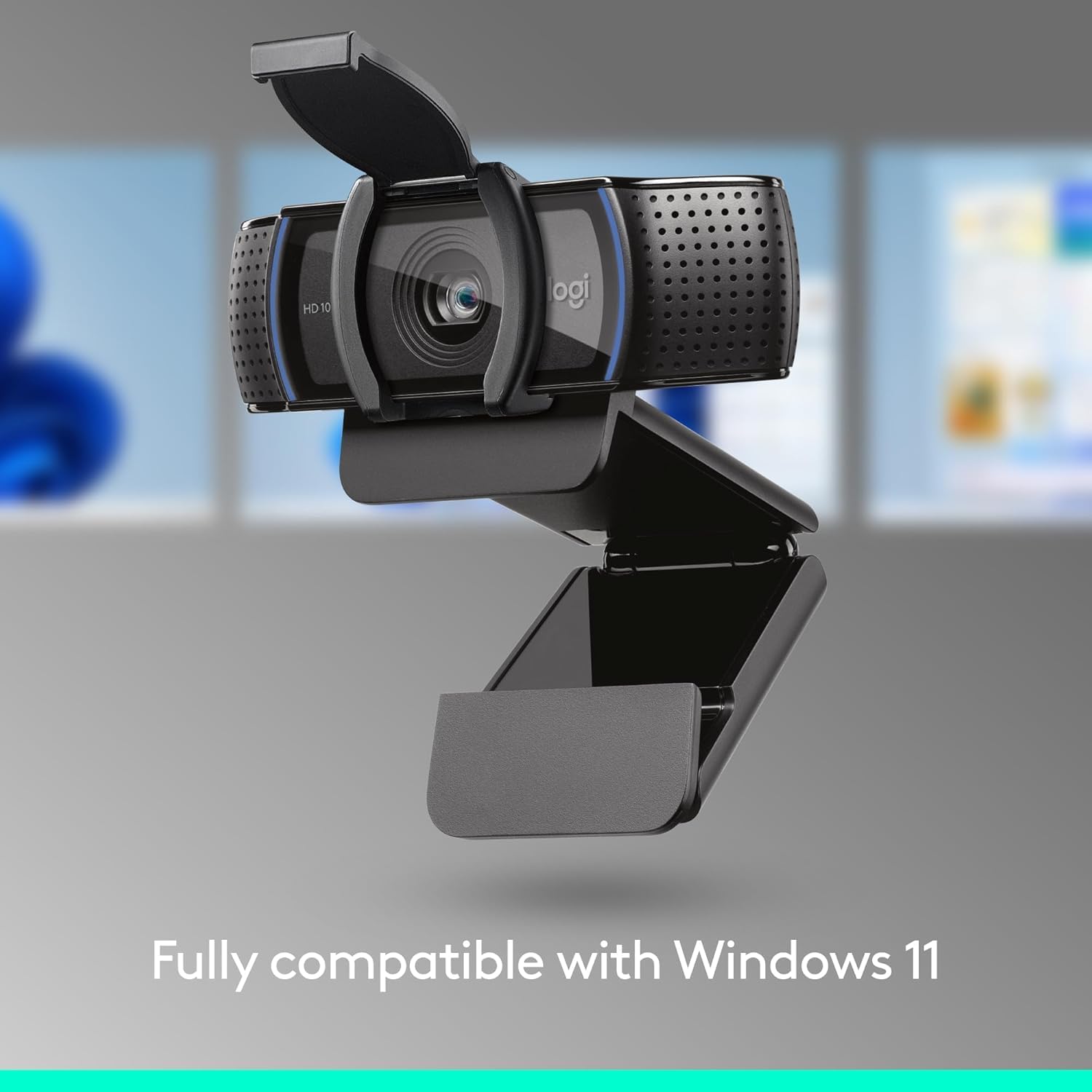Logitech C920e HD 1080p Mic-Enabled Webcam, Certified for Zoom, Microsoft Teams Compatible, TAA Compliant - Image 5