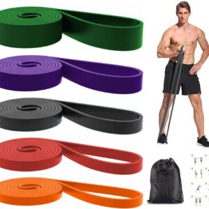 Resistance Bands, Pull Up Assistance Bands Set for Men & Women, Exercise Workout Bands for Working Out, Pull Up Bands, Body Stretching, Physical Therapy, Muscle Training
