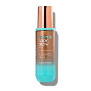 INNBEAUTY Project Bronze Body Glow Oil Transfer-Resistant Luminous Body Oil with Guarana & Green Coffee, 2.7 OZ (80ml)