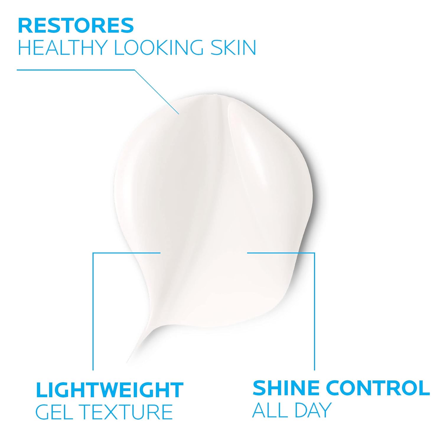La Roche-Posay Toleriane Double Repair Matte Face Moisturizer, Daily Moisturizer For Oily Skin With Ceramide And Niacinamide For All Skin Tones, Oil Free, Non-Comedogenic, Available with SPF 30 - Image 3