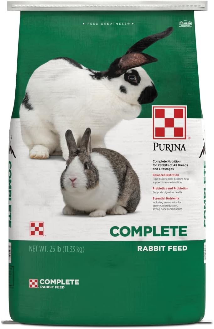 Purina Rabbit Food Complete Pellets, 25 lb - Image 2