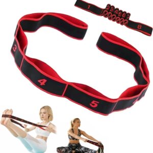 Fitness Resistance Bands with Handles, Fitness Resistance Band for Stretching and Yoga, Adjustable Bands for Full Body Stretching Shaping