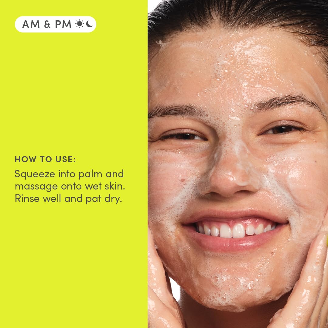 Evereden Steer Clear Balancing Jelly Cleanser for Teens: Clean & Vegan Teen Skin Care for Oily & Pimple-Prone Skin - Pre Teen Face Wash - Gently Cleanses Pores Without Drying - Tweens 10-12 and Beyond - Image 9