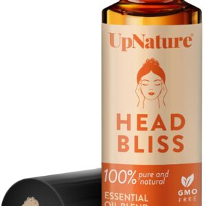 UpNature Head Bliss Essential Oil Roll On Stick – Soothing Migraine Comfort Aromatherapy with Instant Cooling Effect – Nurse Essentials Gifts Roller