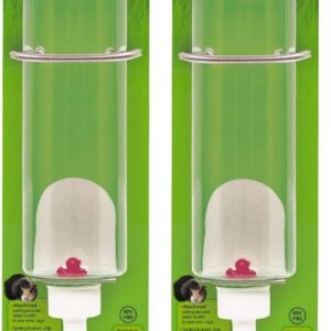Kaytee Small Animal Clear Water Bottle, 16 Ounces Per Bottle (2 Pack)