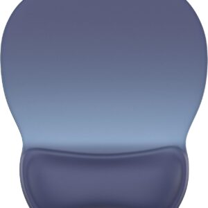 TECKNET Gel Mouse Pad with Wrist Rest, Ergonomic Office Mousepad with Wrist Support – Non-Slip & Smooth Surface Comfortable Desk Accessories Mat for Office, Gaming and Study – Gradient