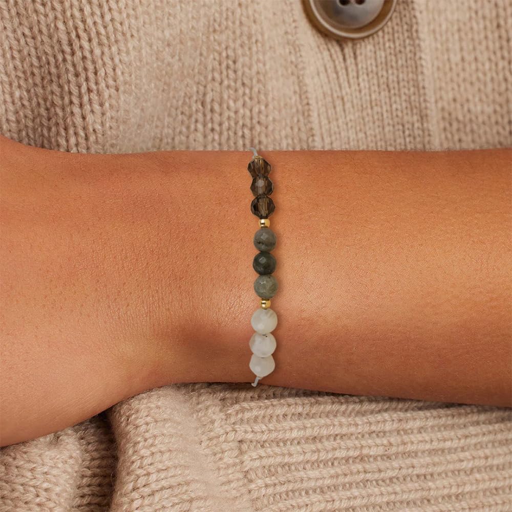Empath Anxiety Calming Protection Bracelets Gifts for Her, Natural Healing Natural Stone Beaded Bracelet Healing Bracelets Jewelry for Women - Image 2