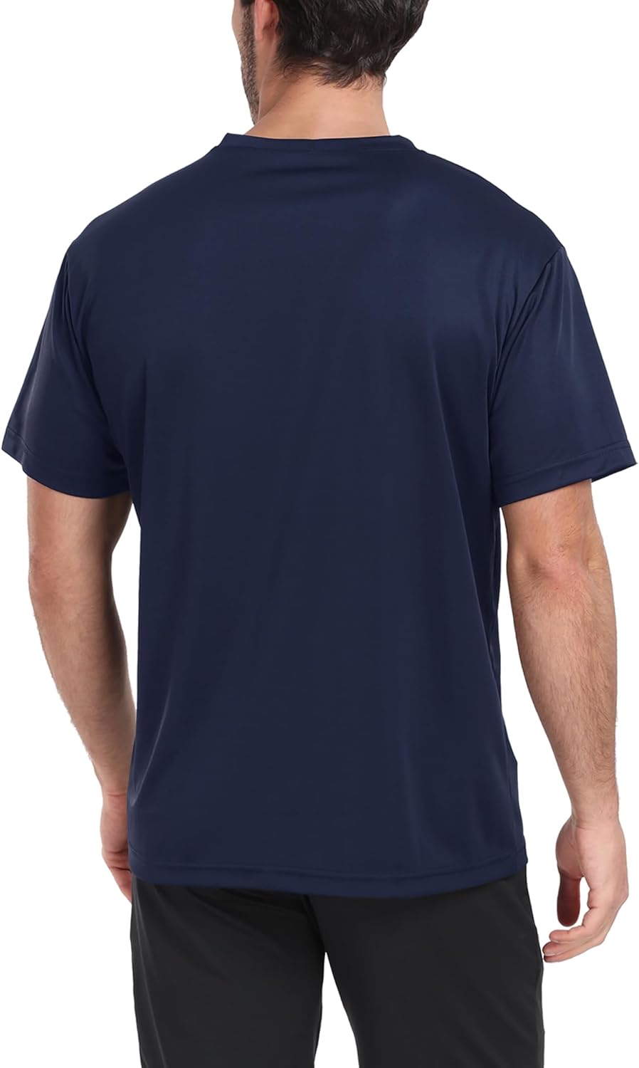 HovSiyla 1/5 Pack Workout Shirts for Men Athletic Running Gym Quick Dry Short Sleeve Performance Moisture Wicking T Shirt - Image 2