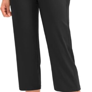 G Gradual Capri Pants for Women High Waist Workout Yoga Pants with Pockets Tummy Control Leggings Crop Straight