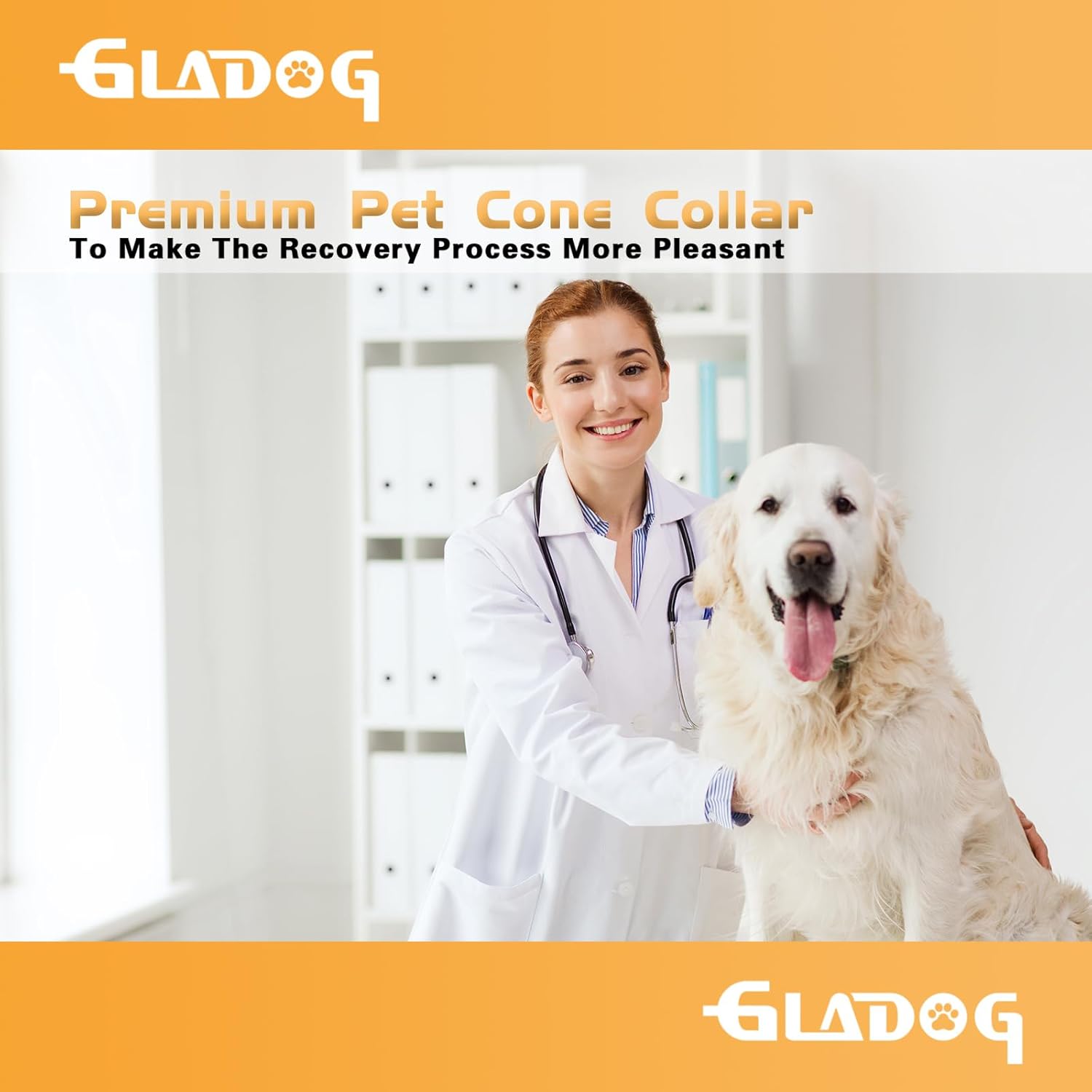 Soft Dog Cone Collar, 2 PCS (for Right Size) Flexible Plastic Cone for Dogs After Surgery, Dog Recovery Collar, Adjustable E-Collar for Large/Medium/Small Dogs Cat, Comfy Elizabethan Collar (M) - Image 6