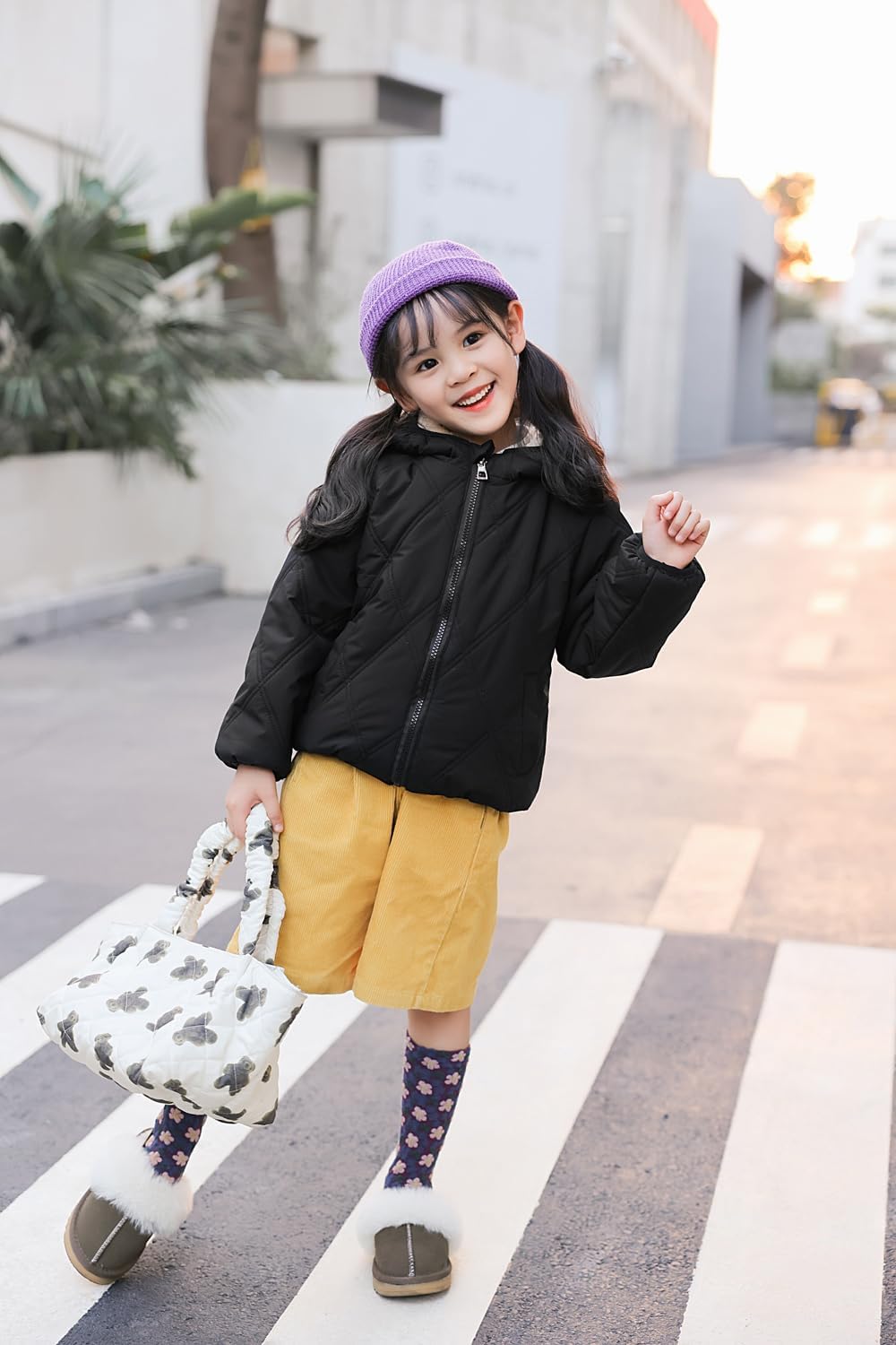 Baby Boys Girls Toddlers Winter Coats Puffer Jacket Hooded Down Snow Jacket Coat Outerwear - Image 4