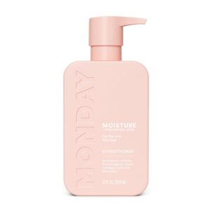 MONDAY HAIRCARE MOISTURE Conditioner with Hyaluronic Acid, Coconut Oil & Shea Butter for Dry & Dull Hair 354 mL