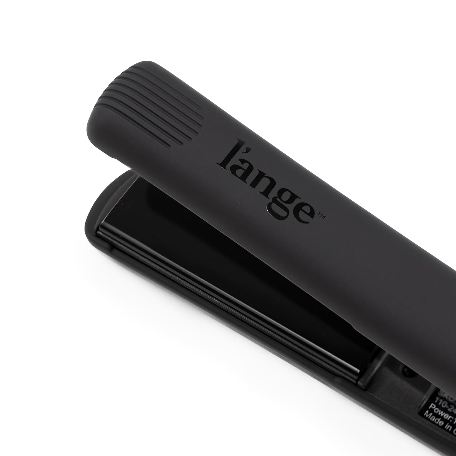 L'ANGE HAIR Aplatir Ceramic 1" Flat Iron | Adjustable Temp & Dual Voltage Hair Straightener | Tourmaline-Infused Plates for Smooth, Frizz-Free Styling | 1 Inch Styling Tool (Black) - Image 7