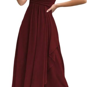 Women’s Formal Evening Gown Elegant Long Prom Dress Summer Wedding Guest Party Cocktail Bridesmaid Maxi Dress
