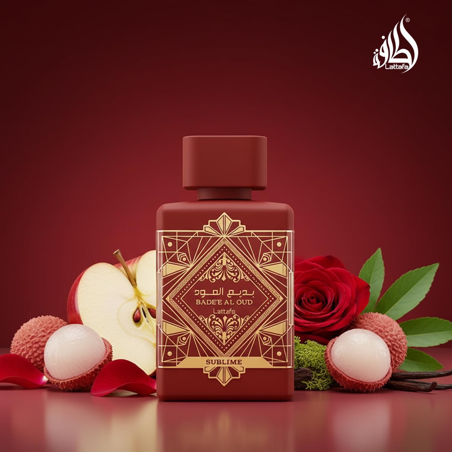 Lattafa Bade'e Al Oud Sublime - Tropical, Fruity, Fresh, Vanilla - Eau de Parfum Long-Lasting Fragrance for Unisex, 3.40 Ounce / 100 ml - Image 4