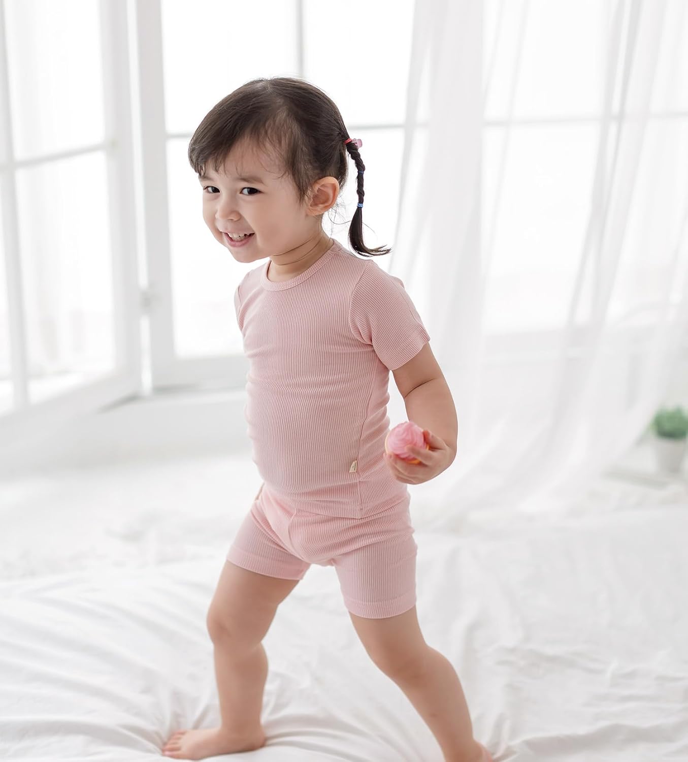 AVAUMA Toddler Short Pajamas Set Baby Boys Girls Kids Snug fit Ribbed Sleepwear pjs for Daily Life Style - Image 2