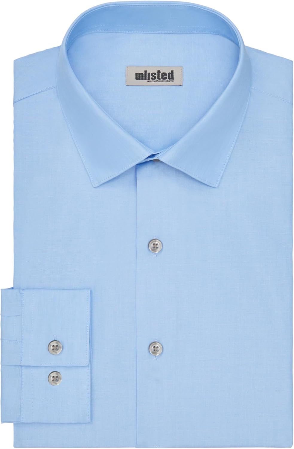 Kenneth Cole Unlisted Men's Regular Fit Solid Dress Shirt - Amazon Exclusive - Image 3