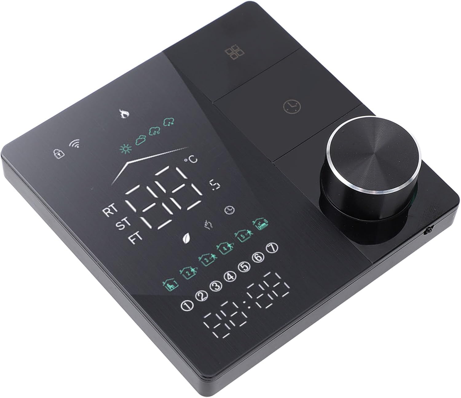 Smart Thermostat, Weekly Programming AI Learning Energy Saving Thermostat for Home Office Hotel