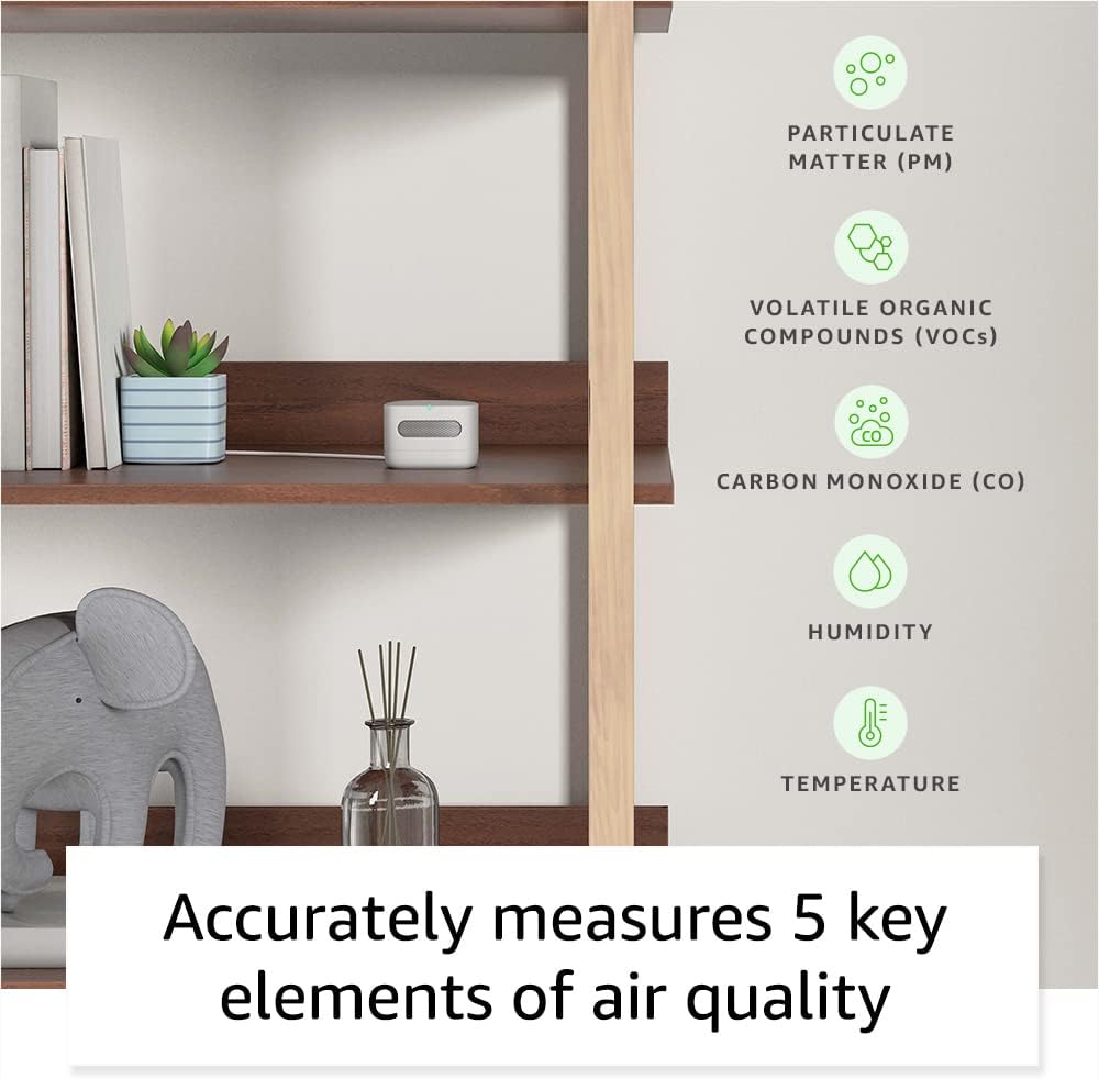 Amazon Smart Air Quality Monitor – Know your air, Works with Alexa - Image 8