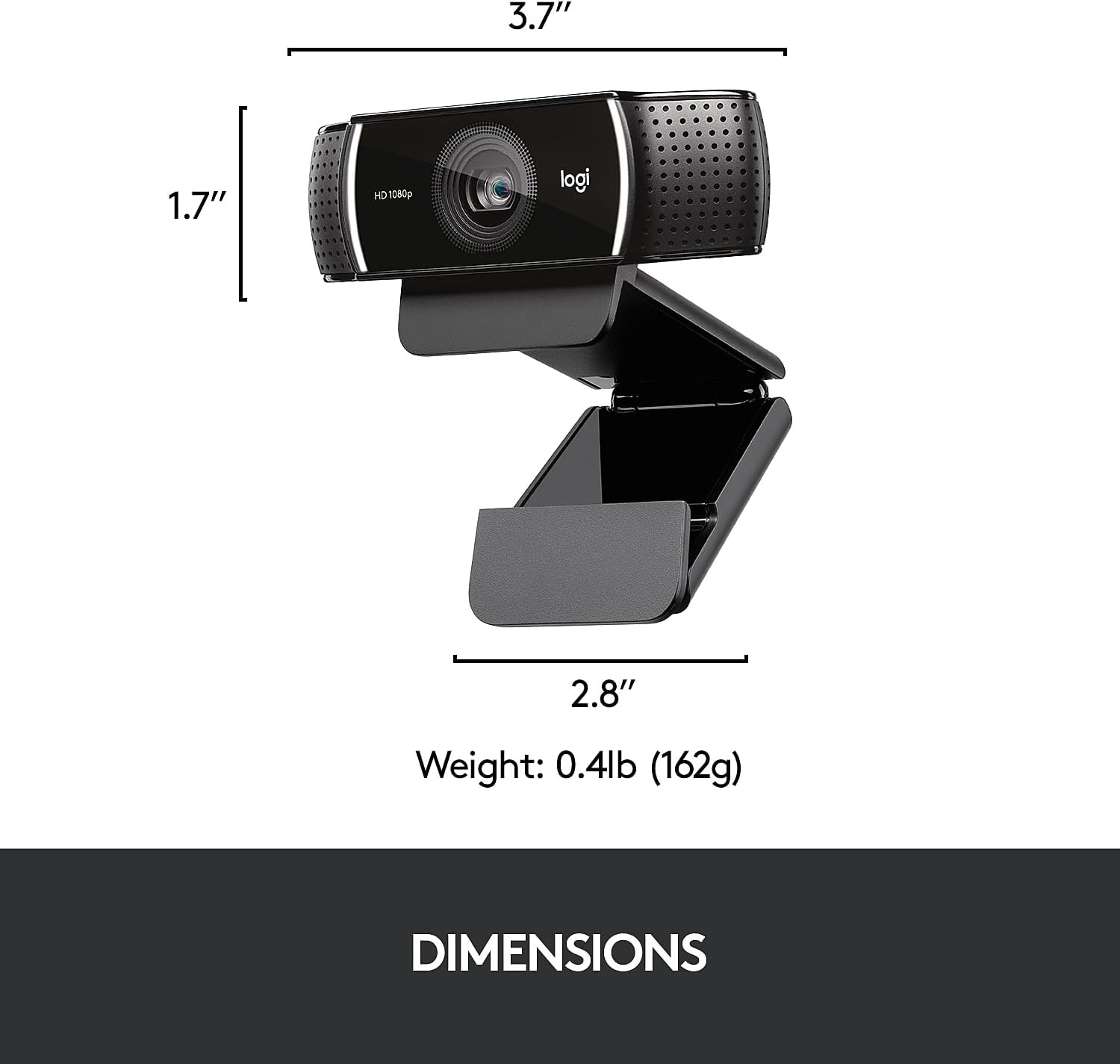 logitech C922 Pro Stream Webcam 1080P Camera for HD Video Streaming & Recording 960-001087(Renewed) - Image 6