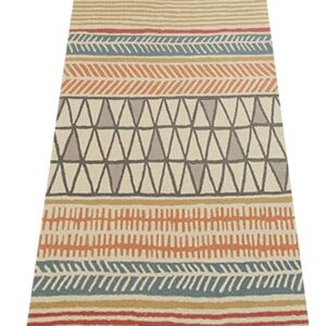 Cifupy Handmade Organic Yoga Mat made with Organic Cotton Yoga Mat – Non Slip Hand-Woven Foldable Yoga Rug Provides Excellent Comfort, Traction & Support for Indoor & Outdoor Use – 24 x 72 Inches