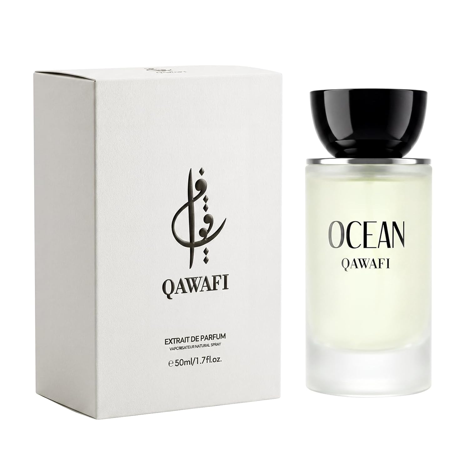 OCEAN Eau de Parfum for Men 1.7oz / 50ml – Fresh Marine Citrus & Clean Woody Musk Cologne, Long Lasting Light Blue Summer Fragrance, Modern Masculine Scent, Vegan - Image 8