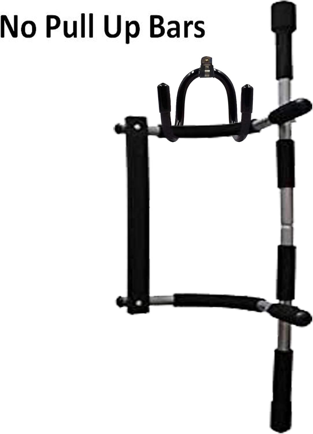 Chin up Bar Storage Pull up Bar Rack Exercise Strength Fitness Bar Holder Workout Equipment Shelf - Solid Quality Wall Mountable for Your Fitness Class or Home Gym, Metal, Adjustable Size, Up to 20Lbs - Image 4