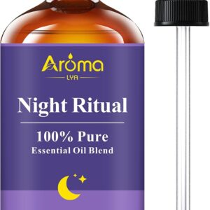 Night Ritual — A 100% Pure Essential Oil Blend Unwind-Ready Aroma for Your Nightly Routine, Essential Oils for Diffusers for Home