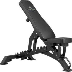 MAJOR FITNESS Weight Bench – 1300LBS Weight Capacity and 36 Adjustable Positions Strength Training Bench for Garage and Home Gym Workouts